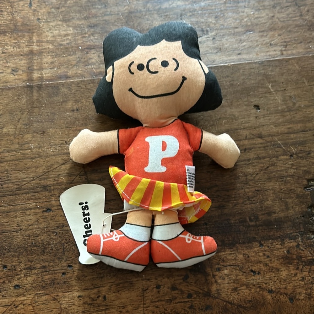 Vintage Peanuts Lucy Cheerleader Doll